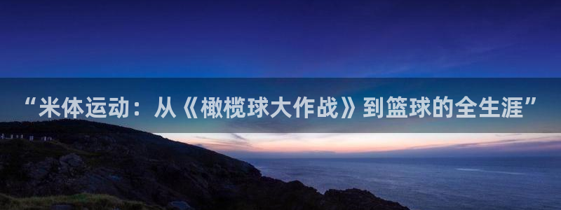 “米体运动：从《橄榄球大作战》到篮球的全生涯”
